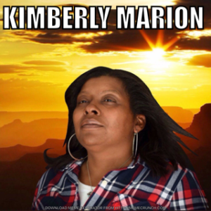 Kimberly Marion snowed in. 