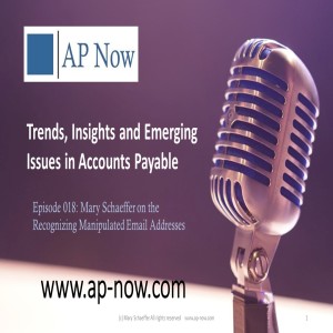 AP Now Episode 18: Mary Schaeffer on the Recognizing Manipulated Email Addresses