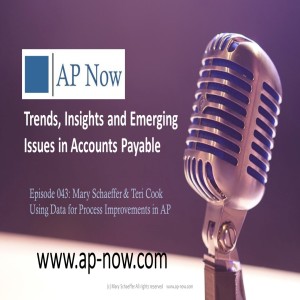 AP Now Episode 43: Mary Schaeffer & Teri Cook Using Data for Process Improvements in AP