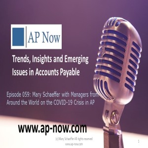 AP Now Episode 59: Mary Schaeffer with Managers from Around the World on the COVID-19 Crisis in AP 