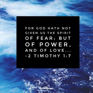 2 Timothy 1:7 