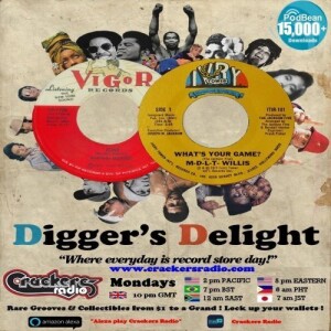 Diggers Delight Show & Playlist - Monday 29/05/2023 10:00pm UK (2:00 pm EST, 5:00 pm UTC) www.crackersradio.com