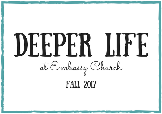 Deeper Life: Holy Spirit, Part II (12/10/17)