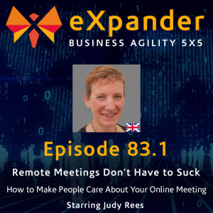 83.1 How to Make People Care About Your Online Meeting
