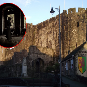 Pembroke Castle Terrifying GHOST encounter!  EP30