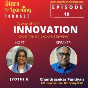 Ep 19: Innovation: Experiment, Explore, Envision by Chandrasekar Pandyan from Minespree