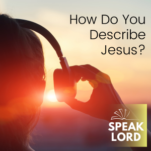 How do you describe Jesus?