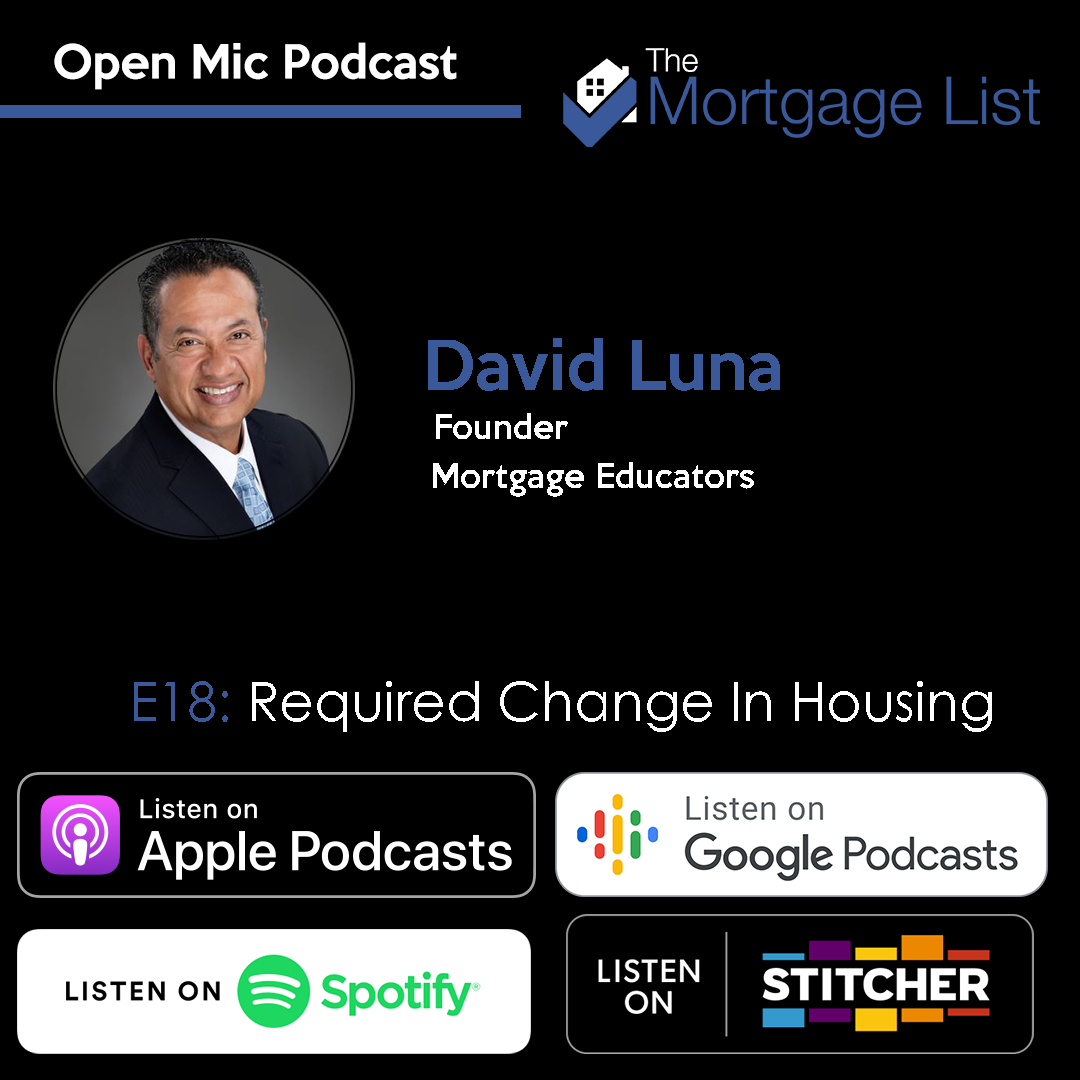 Open Mic with The Mortgage List