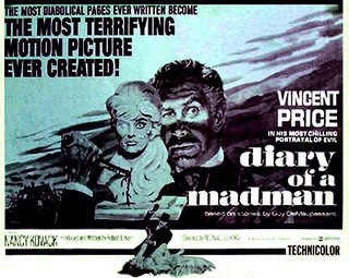 The Bloody Pit #31 - DIARY OF A MADMAN (1963) and other Horla adaptations 