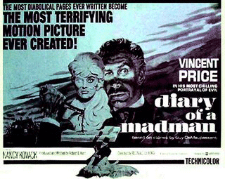 The Bloody Pit #31 - DIARY OF A MADMAN (1963) and other Horla adaptations