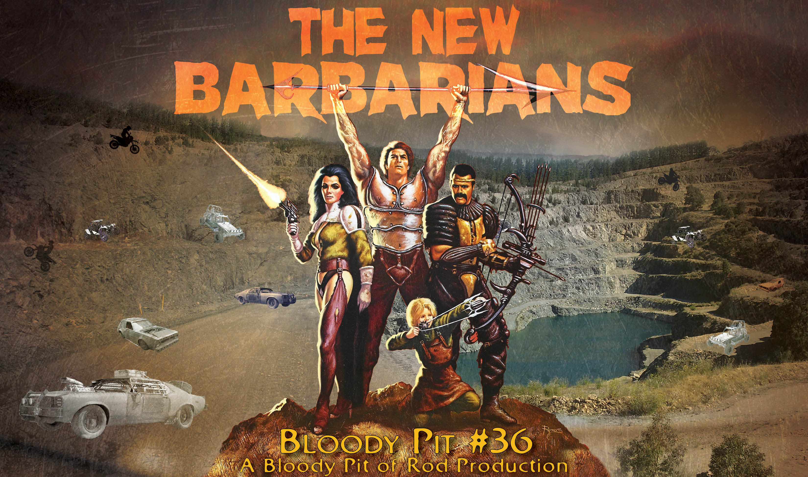 The Bloody Pit #36 - THE NEW BARBARIANS (1983) 