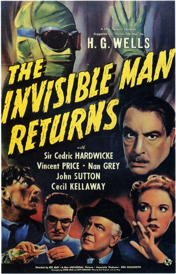 The Bloody Pit #66 - THE INVISIBLE MAN RETURNS (1940) 