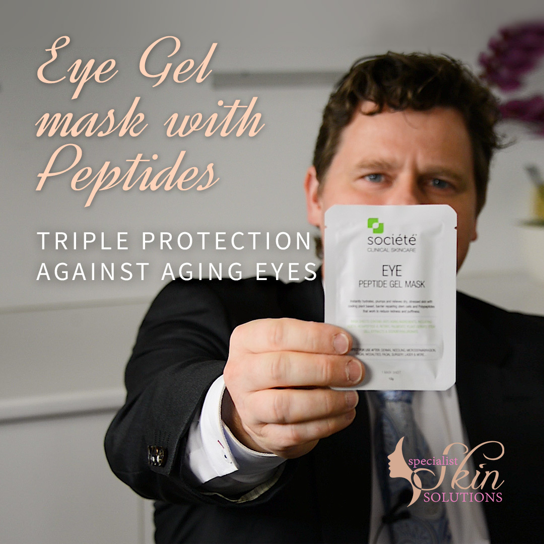 Eye Gel Patches with Peptides — Triple protection against aging eyes