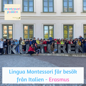 Lingua Montessori får besök från Italien - Erasmus