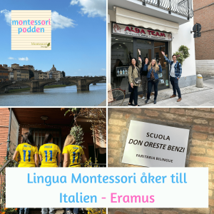 Lingua Montessori åker till Italien - Eramus