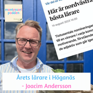 Årets lärare i Höganäs - Joacim Andersson