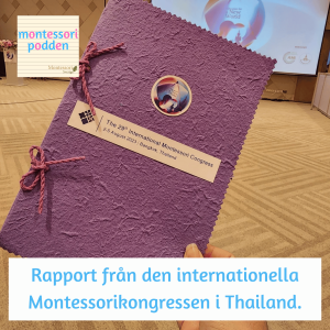 Internationell Montessorikongress i Thailand