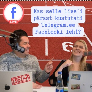 FB-live (7.01.25): Kas selle live´i pärast kustutati Telegrami Facebooki leht?