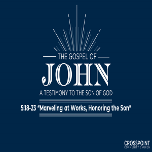 John 5:18-24 ”Marveling at Works, Honoring the Son”