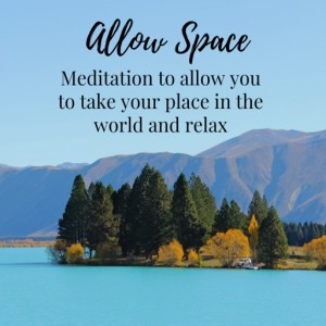 Body relaxation - Allowing