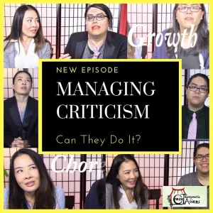 Ep6 Youtube Replay: Managing Criticism 