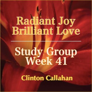 Radiant Joy Brilliant Love: Week 41