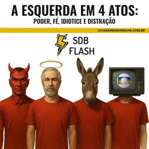 #78 SDB FLASH - A Esquerda em 4 atos: poder, fé, idiotice e distração