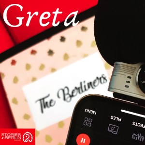 GRETA; "free hugs" from the novel  «The Berliners»  by Christina Kyriazidi