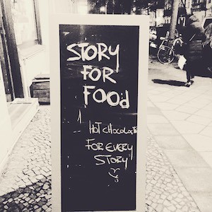 #1 STORY FOR FOOD