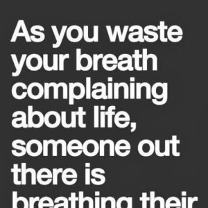 appreciate your breath