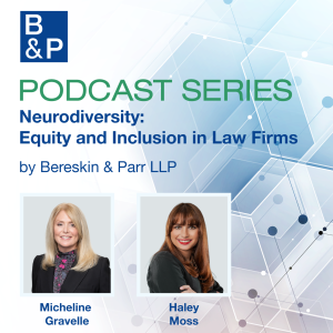 Neurodiversity: Equity and Inclusion in Law Firms