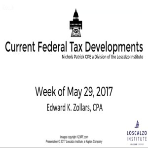 Federal Tax Update - May 29, 2017