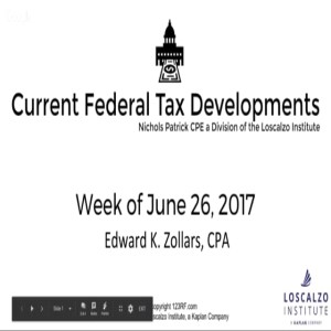 Federal Tax Update - June 26, 2017