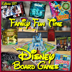 Family Fun Time - Disney Board Games