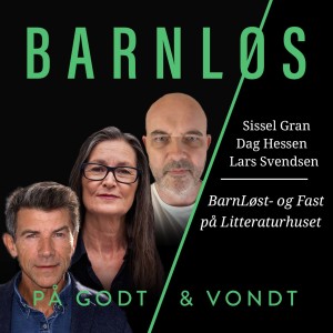 Sissel Gran, Dag O. Hessen og Lars Svendsen på Litteraturhuset i Oslo
