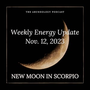 #295 - Weekly Energy Update for November 12, 2023: New Moon in Scorpio