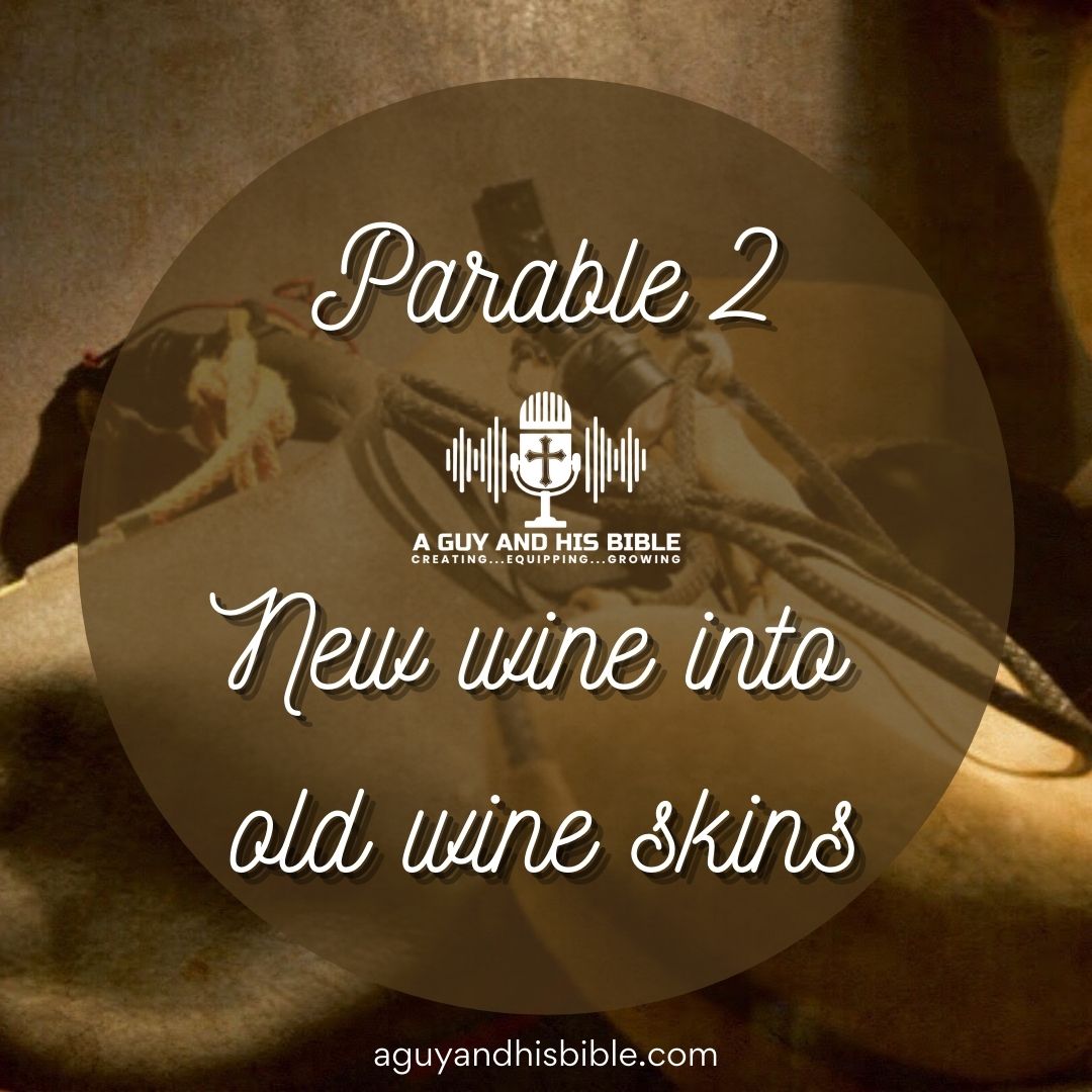 Parable 2 New Wine Into Old Wine Skins