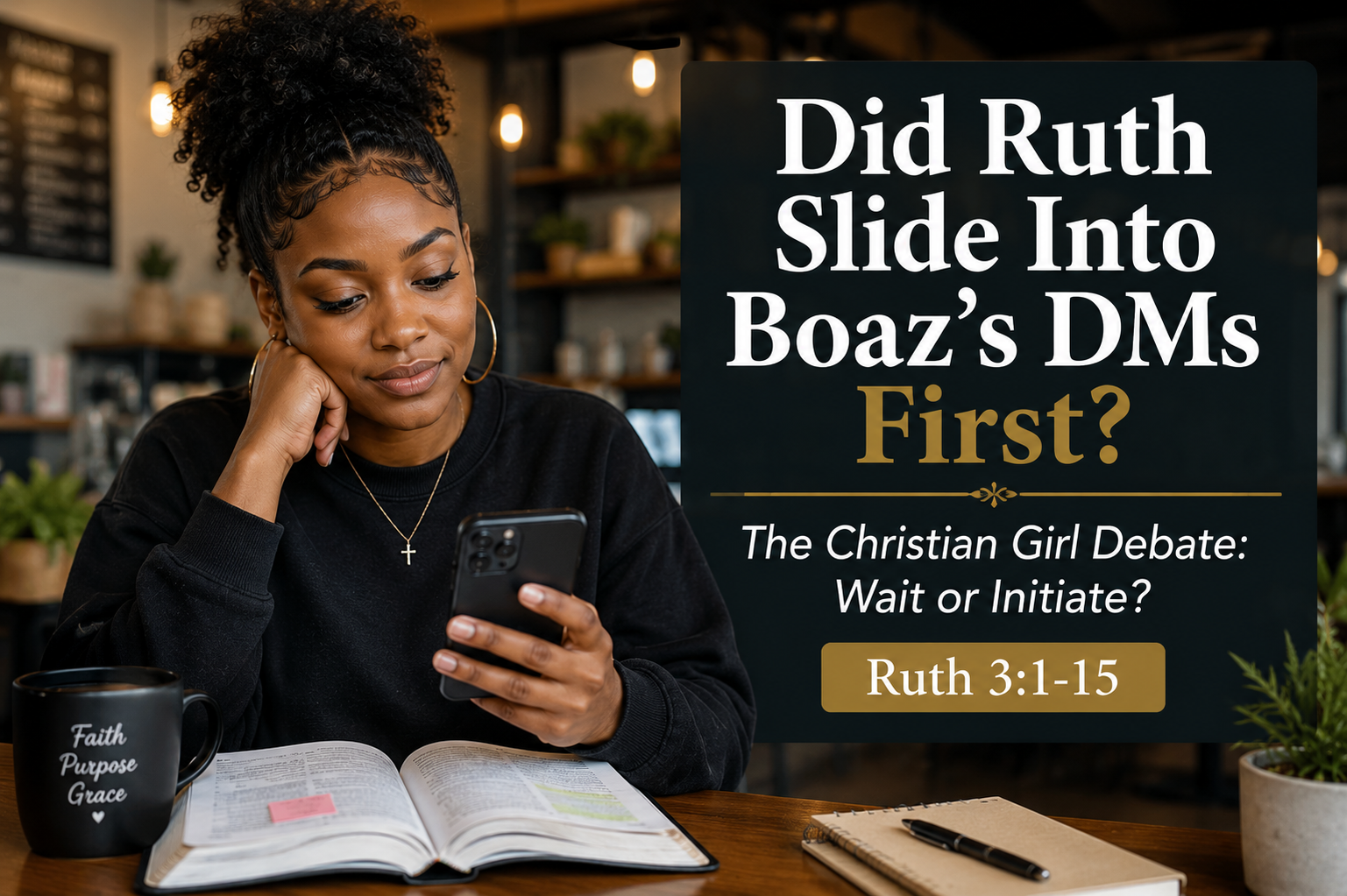 Did Ruth Slide Into Boaz'z DMs First?