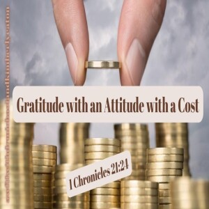 Gratitude with an Attitude with a Cost