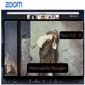 Wednesday Zoom Bible Study: March Madness in the Bible  Peter and the Disciples