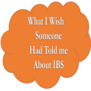 IBS Chat Episode 12: What I Wish Someone had Told me About IBS with Johannah Ruddy MEd