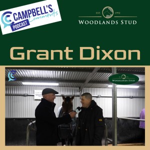 Campbells Comments with Grant Dixon after winning the Victorian Derby