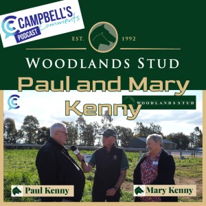 CC with Paul and Mary Kenny from Woodlands Stud New Zealand