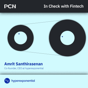 Amrit Santhirasenan, CEO and Co-Founder of hyperexponential