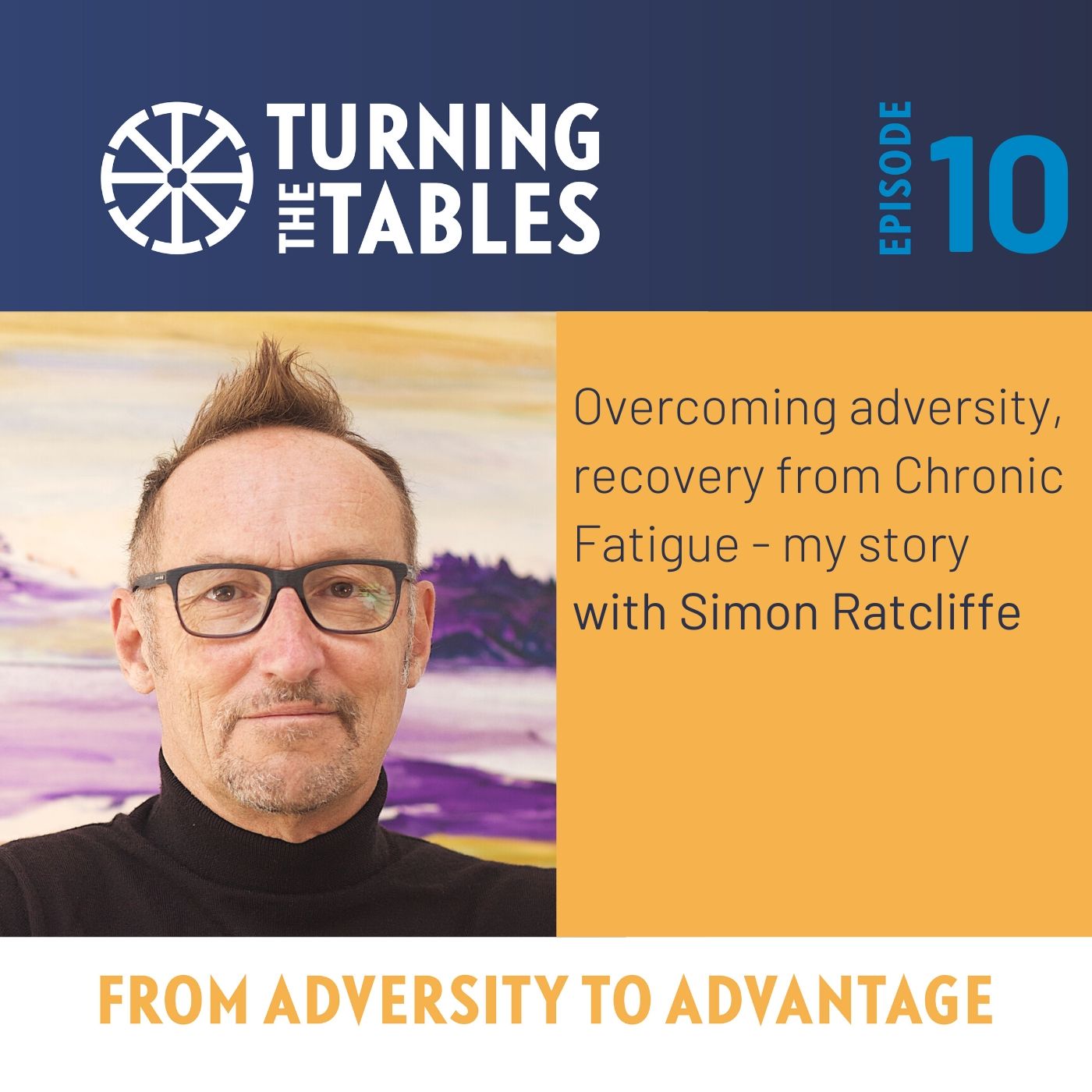 EP 10: Overcoming adversity, recovery from Chronic Fatigue Syndrome - my story with Simon Ratcliffe