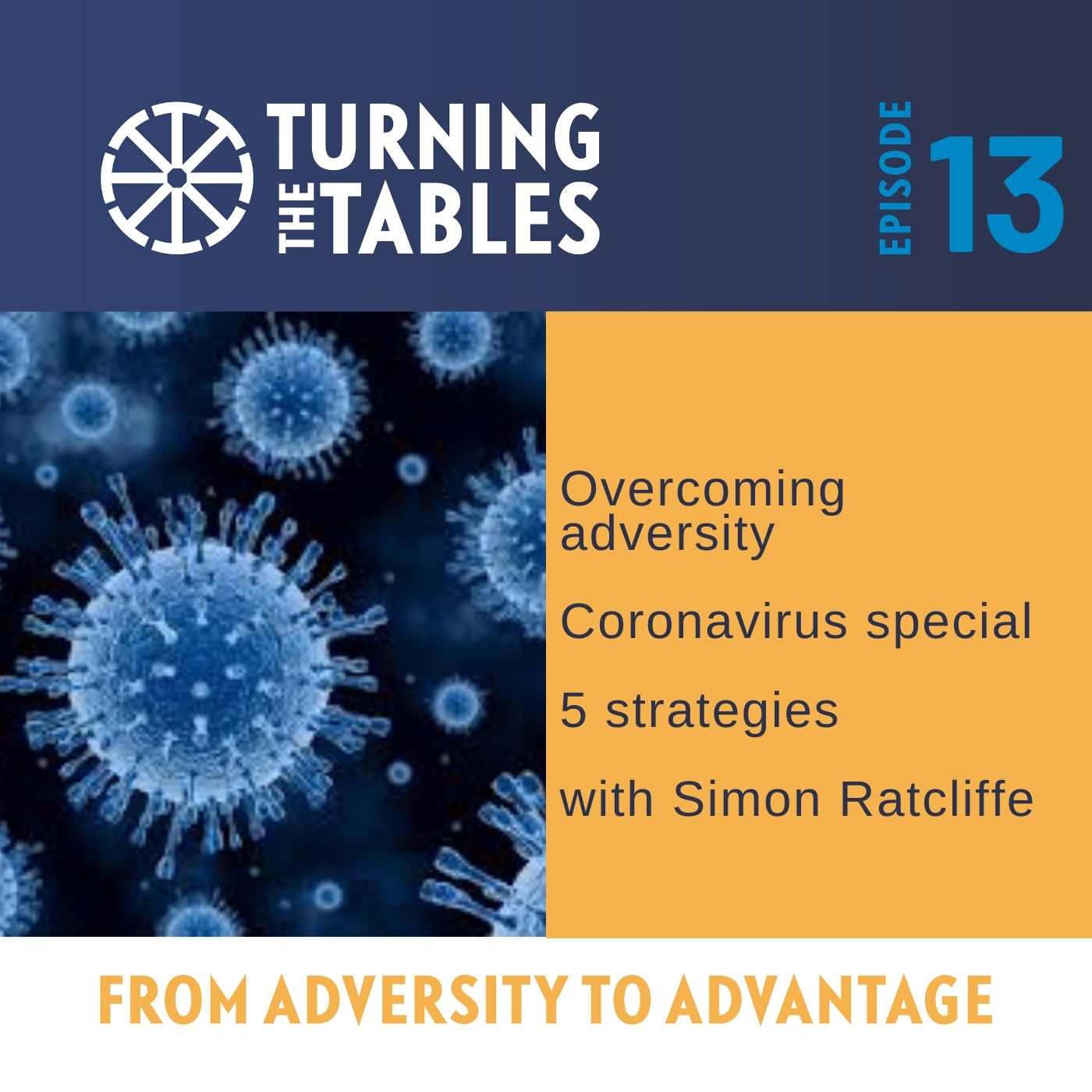 EP13 : Overcoming adversity - Coronavirus special -  5 strategies with Simon Ratcliffe