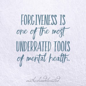 The Benefits of Forgiveness