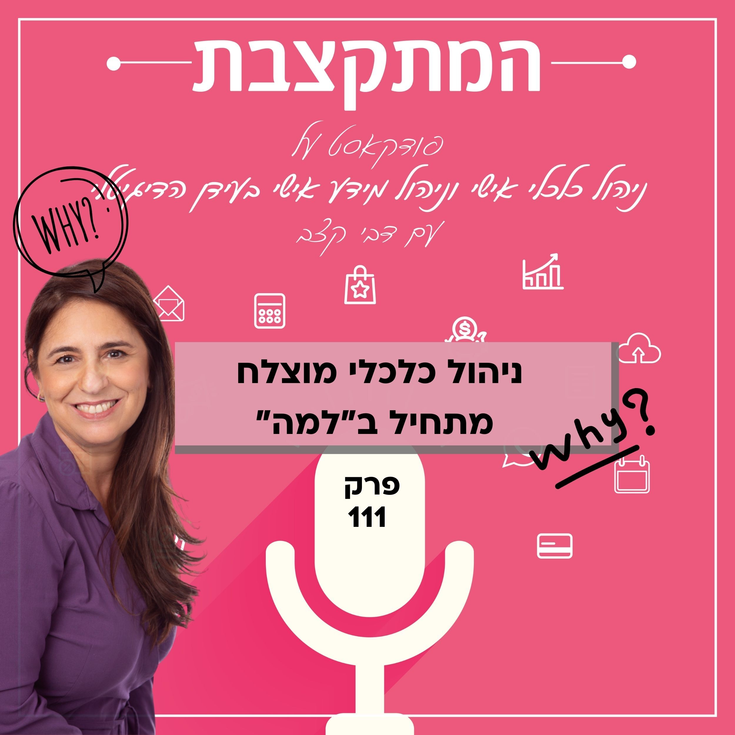ניהול כלכלי מוצלח מתחיל ב"למה" – פרק 111