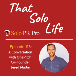 A Conversation with OnePitch Co-Founder Jered Martin - Episode 115