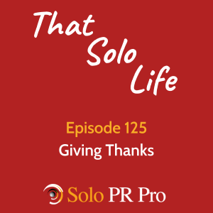 Giving Thanks - Episode 125